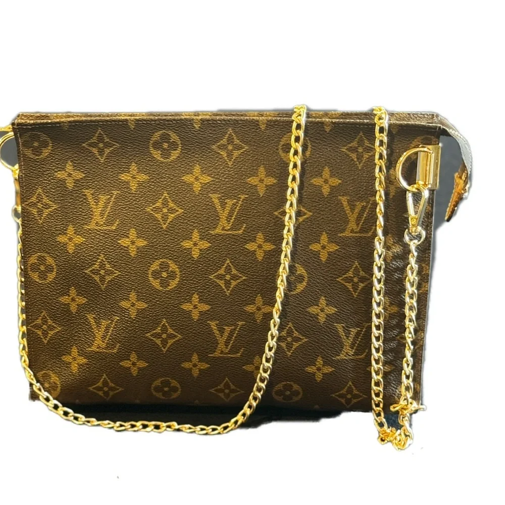 Louis Vuitton
LV Monogram Toiletry Pouch 26 vintage converted Crossbody - Picture 3 of 16